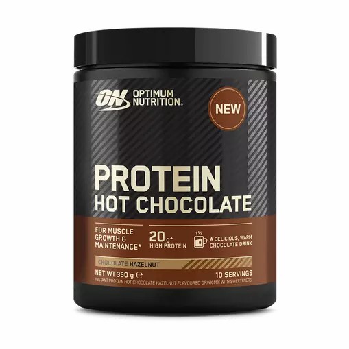 Optimum Nutrition Protein Hot Chocolate Chocolate Hazelnut 350 grams (10 Servings) España | LPOT-98107