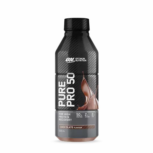 Optimum Nutrition Pure Pro 50 Chocolate 508ml (12 bottles) España | JICW-05683