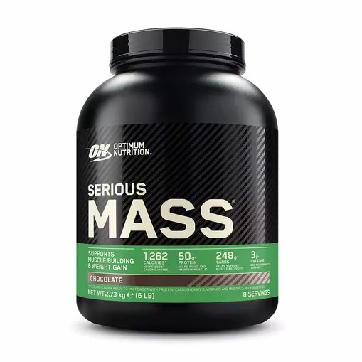 Optimum Nutrition Serious Mass Chocolate 2.73 kg (8 Servings) España | YECJ-62781