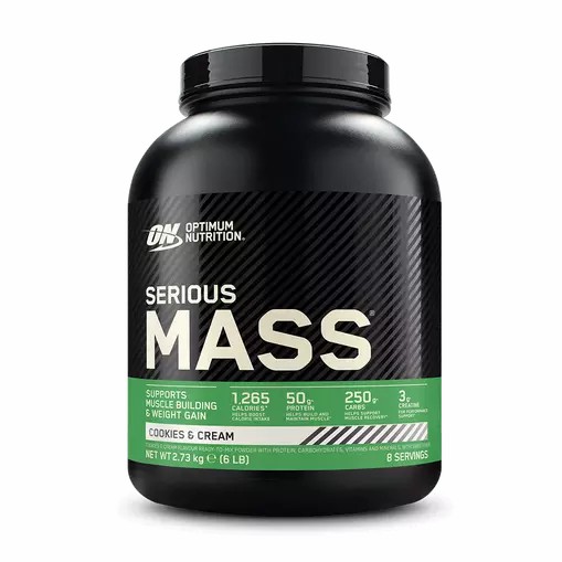 Optimum Nutrition Serious Mass Cookies & Cream 2.73 kg (8 Servings) España | MPOC-90562