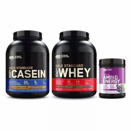 Optimum Nutrition Starter Plus Bundle España | LEJT-68903